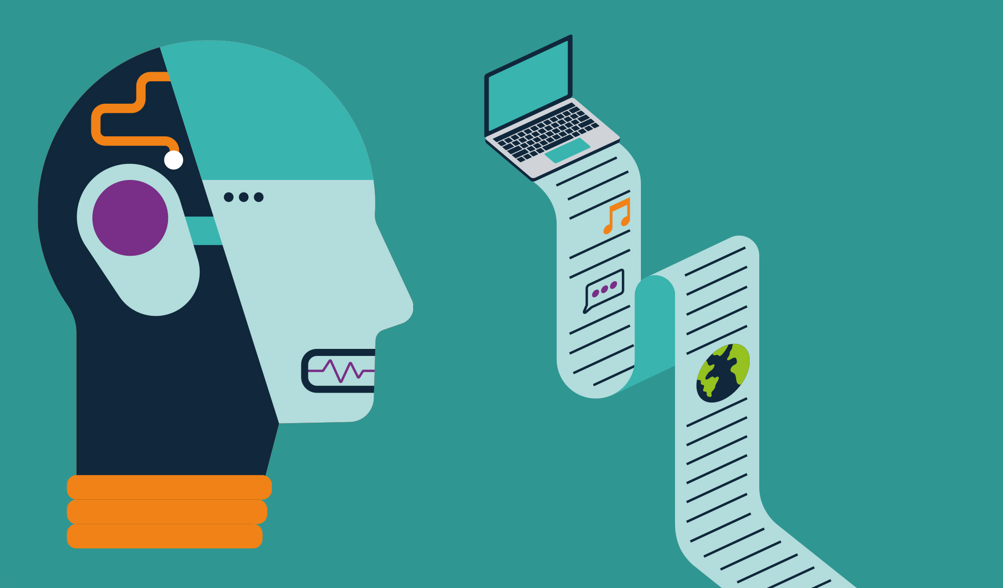 Thinking for us? The human brAIn Image